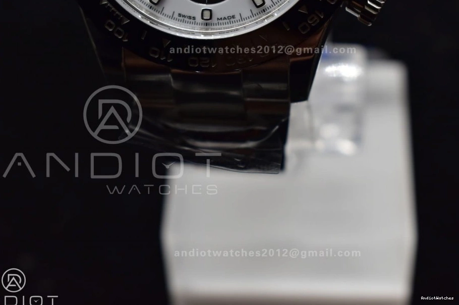 Case Bracelet Dial Lightweight 904L 1:1 SA BTF SS Daytona 116500 Best 732 White Edition and 0103